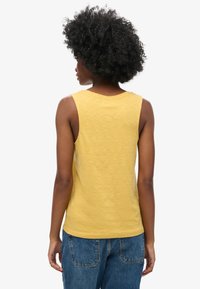 Superdry & Co SCOOP NECK TANK - Top - sauterne yellow