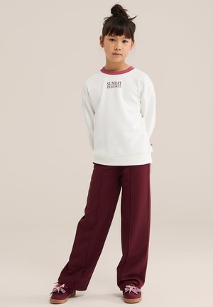 WE Fashion, Püksid - vintage red