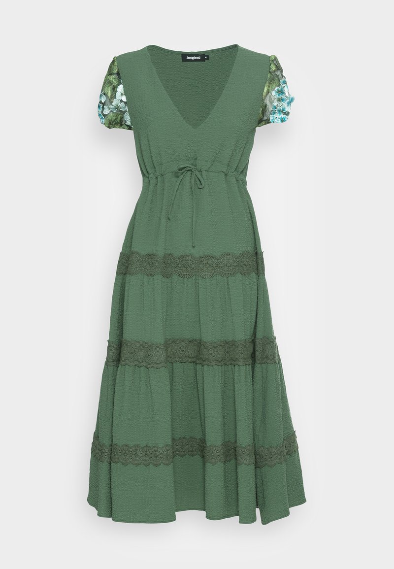 Desigual Jurk donkergroen