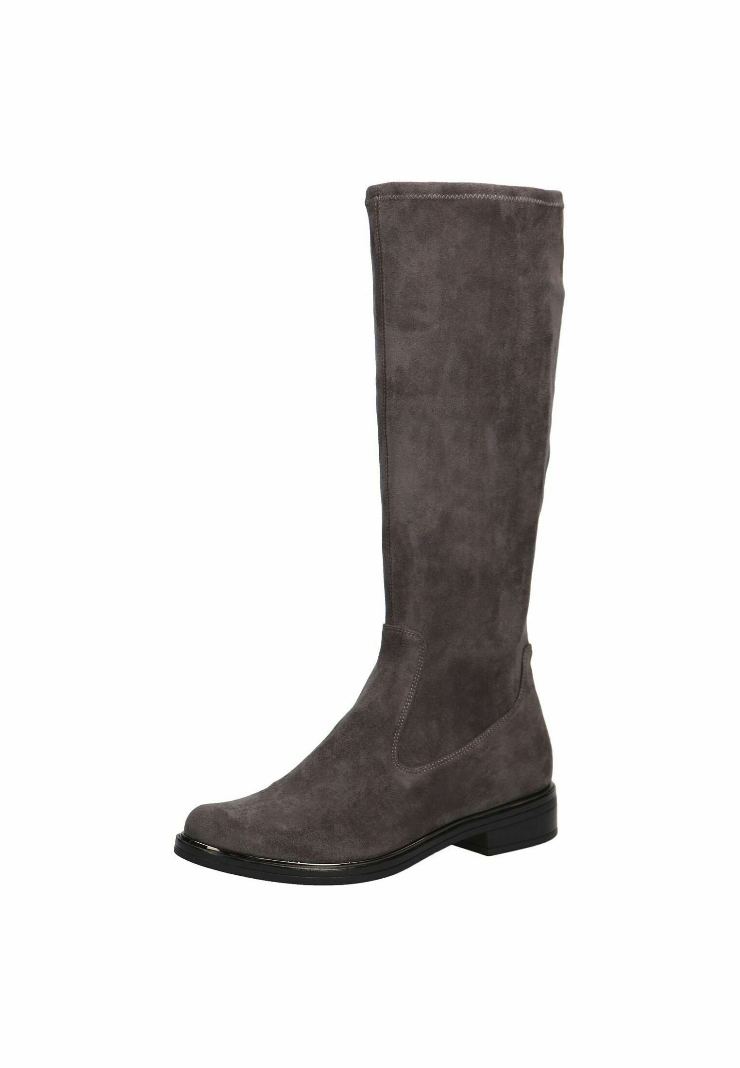 Caprice Laarzen - dk grey stretc/donkergrijs - Zalando.nl