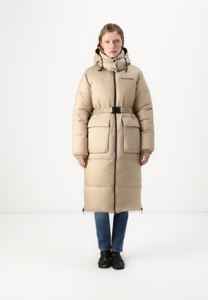 REVERSIBLE LONG  - Dunfrakker - light beige/dark beige