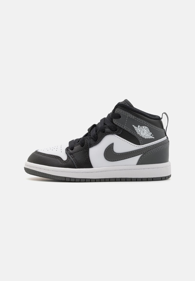 Jordan - JORDAN 1 UNISEX - Baskets montantes - black/iron grey/white, Agrandir