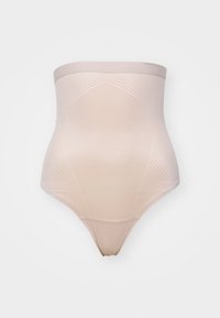 SPANXSHAPE™ INVISIBLE HIGH-WAISTED THONG - Muotoileva alusasu - champagne beige