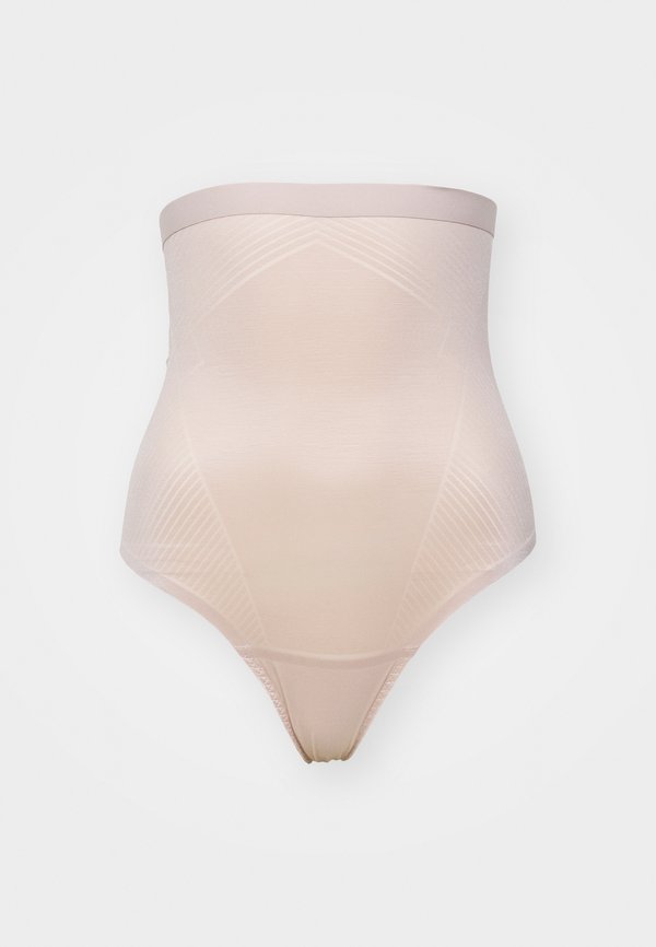 THINSTINCTS HIGH WAISTED THONG - Shapewear - champagne beige3