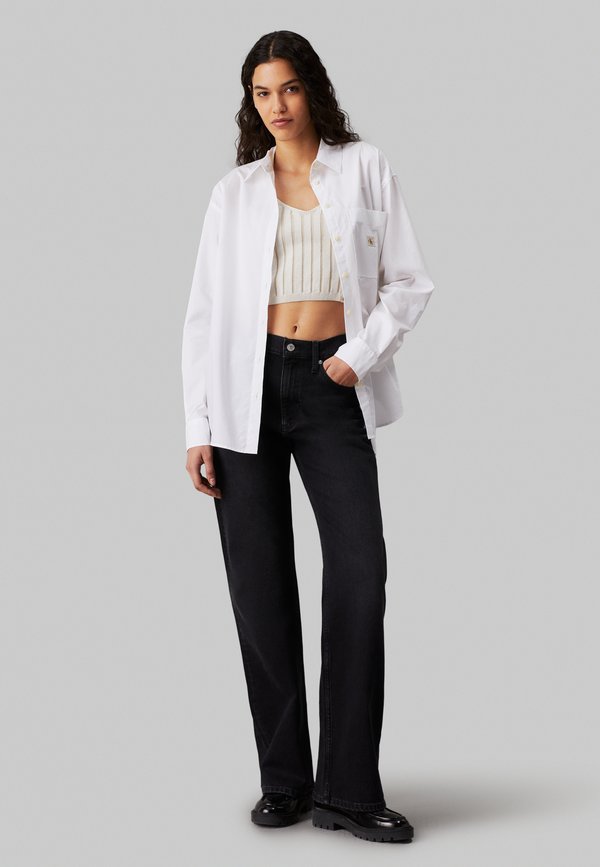 LABEL RELAXED SHIRT - Button-down blouse2