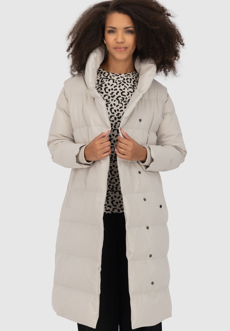 alife & kickin FLEURAK A  - Wintermantel - pumice