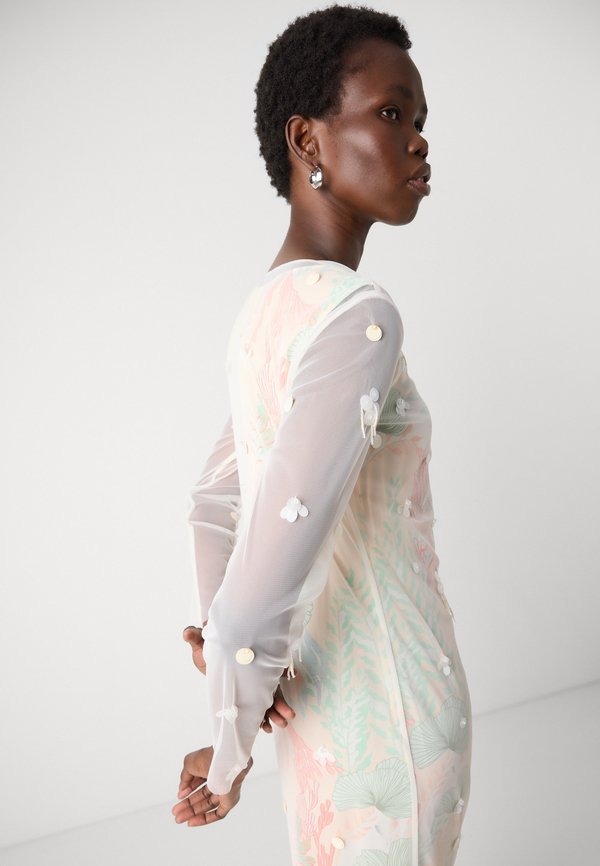 Cocktail dress / Party dress - bright ecru2