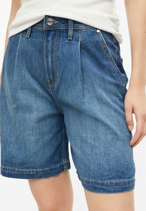 s.Oliver JEANS-HOSE SURI - Jeans Shorts - blau