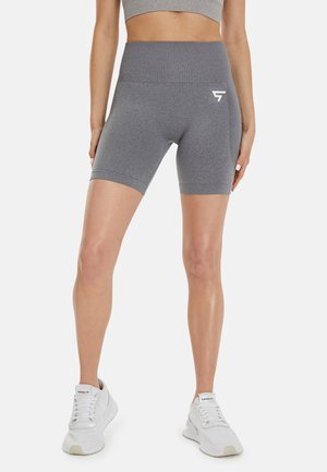 SQUATPROOF ROW SEAMLESS - Kratke hlače - light grey