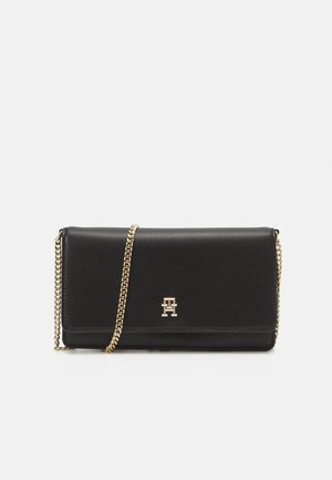 Tommy Hilfiger REFINED  - Keresztpántos táska - black