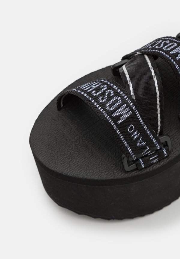 WEDGE - Platform sandals - nero2