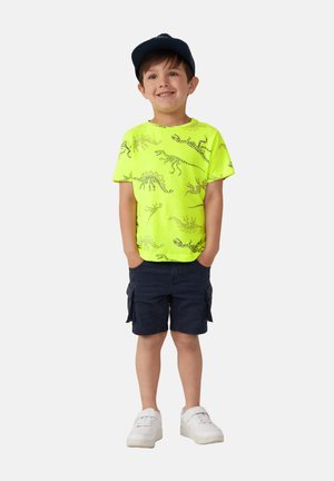 Print T-shirt - limettengrün