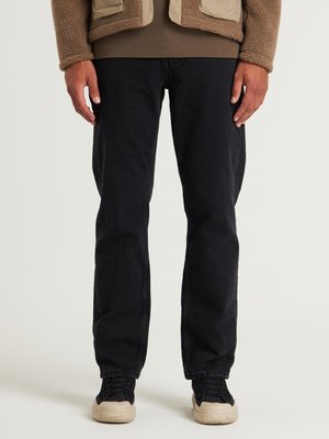 ORION KINTON - Straight leg jeans - black