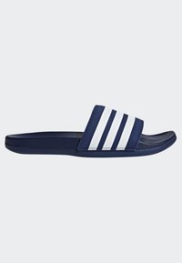 adidas Performance ADILETTE CLOUDFOAM PLUS STRIPES - Badslippers - blue