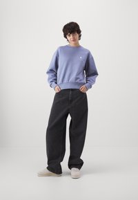 Carhartt WIP CASEY - Sportinis megztinis - bay blue/silver