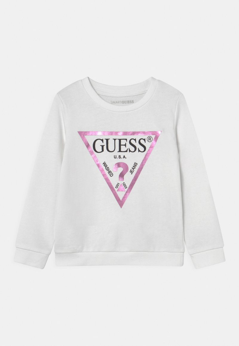 Guess - CORE TODDLER KIDS GIRL - Pulóver - true white, Nagyítás