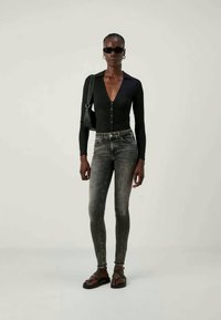 ONLY Tall ONLBLUSH MID ANKLE - Jeans Skinny Fit - dark grey denim