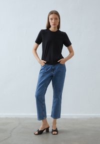 Anna Field Apdrukāts T-krekls - black