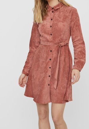 Vero Moda, Robe chemise - mottled bordeaux