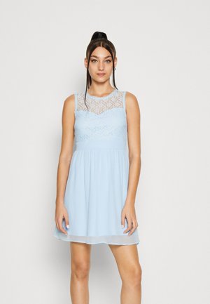Vero Moda VMMIA SHORT DRESS - Kokteilinė suknelė / vakarėlių suknelė - blue bell