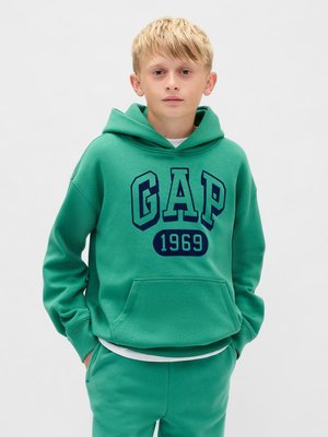 GAP SOFT BAGGY HOOD LOGO BOYS - Sportinis megztinis - irish clover