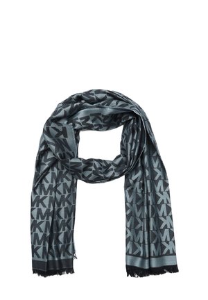 CHARM BLOCKED LIGHT WEIGHT - Écharpe - navy