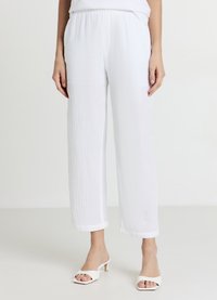 Calliope A CAROTA - Stoffhose - bianco ottico