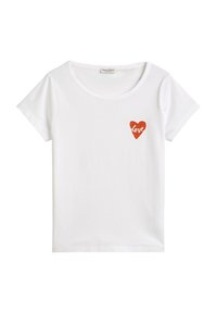 REGULAR - T-Shirt print - white