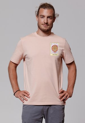 TAROT THE PIZZA - Print T-shirt - fraiche peche