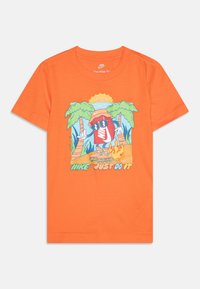 Nike Sportswear - BOXY PALM TREE TEE - T-shirt imprimé - safety orange Image miniature 1
