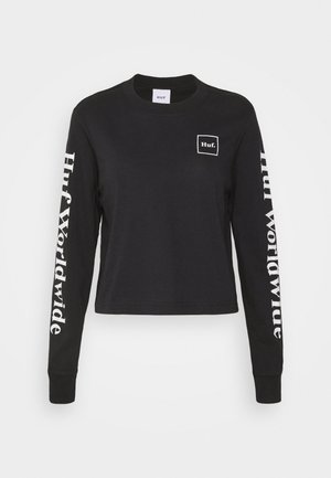 HUF, DOMESTIC CROP  - Μπλούζα με μακριά μανίκια - black