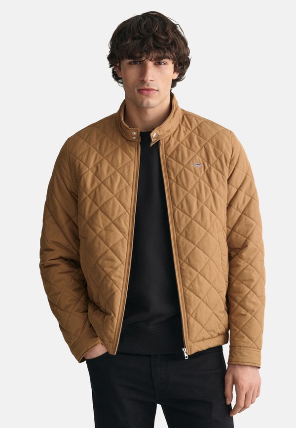 QUILTED - Übergangsjacke - roasted walnut