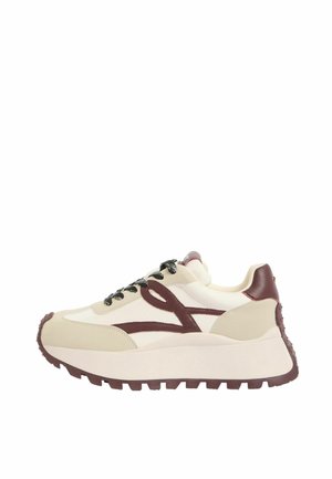 REGULAR FIT - CHUNKY RUNNING  - Sneakers low - burgundy red