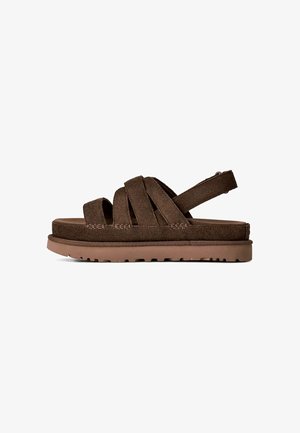 UGG, SANDALIAS PLANAS MUJER UGG W GOLDENSTAR GLEAM - Sandalen met plateauzool - brown