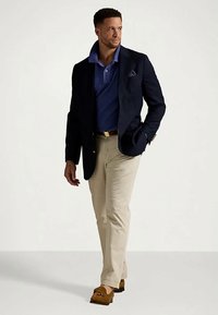 Polo Ralph Lauren Big & Tall THE ICONIC MESH POLO SHIRT - Polo majica - earth blue