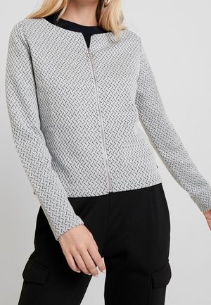 Cardigan - mottled grey