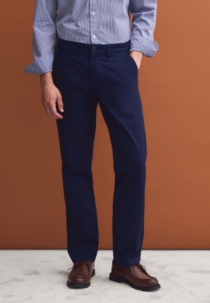 PIOMBO, REGULAR-FITCHINO TROUSERS - Chino - blue