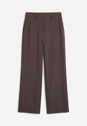Vero Moda, VMBESTIE HW WIDE PANT NOOS - Pantalon classique - chocolate brown
