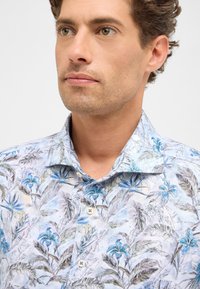 Eterna LINEN SHIRT - SLIM FIT - Camicia - blau