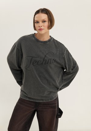 Even&Odd Long sleeved top - dark grey