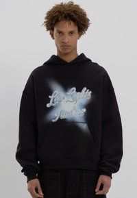 LOW LIGHTS STUDIOS® CHROMATIC HOODIE - Camisola - black