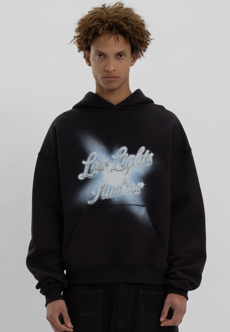 LOW LIGHTS STUDIOS® CHROMATIC HOODIE - Camisola - black
