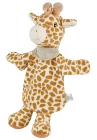 Sterntaler HANDPUPPE GIRAFFE KAYA - Cuddly toy - hellbraun