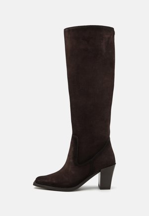 NEW-PARTON - Cowboy-/Bikerlaarzen - coffee bean
