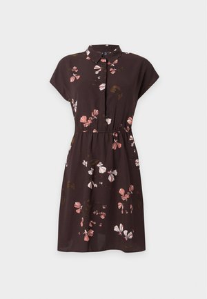 Vero Moda, VMNEWHALLIE DRESS - Φόρεμα σε ίσια γραμμή - chocolate torte