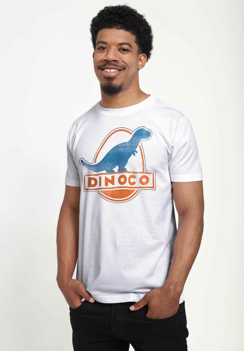 Henry Tiger PIXAR CARS 1-2 DINOCO VINTAGE Print T-shirt