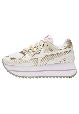 Sneakers laag - gold-coloured