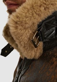 PME Legend CEPTOR - Usnjena jakna - d brown