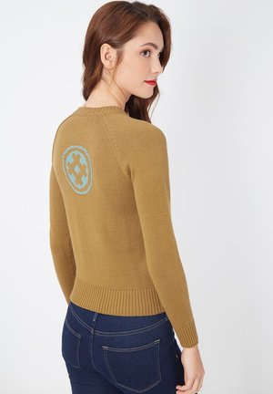 CON CUELLO REDONDO - Jersey de punto - verde