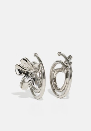 HUGO KREIT FLORAL TWIST  - Pendientes - silver-coloured
